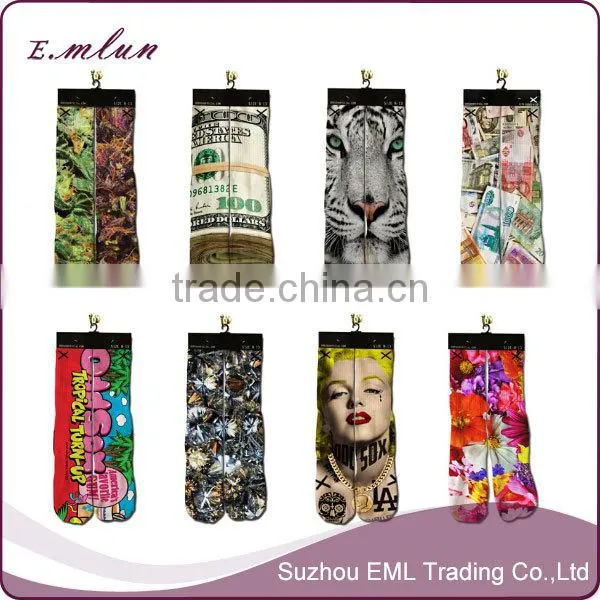 Custom knee high cotton sports personality socks elite socks basketball socks wholesale