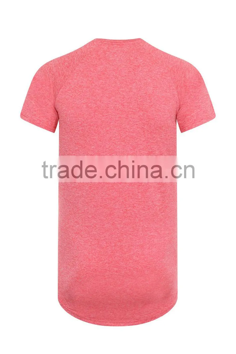 Custom Dry Fit Gym T Shirts Cotton Spandex Muscle T shirts