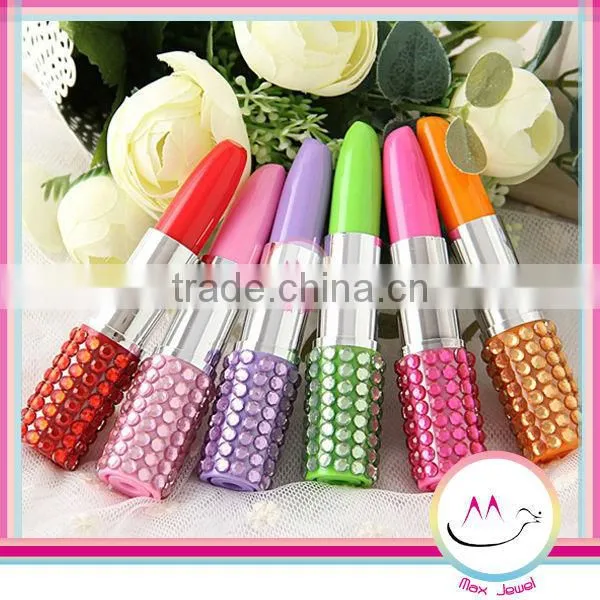 New style hot lipstick ball pen