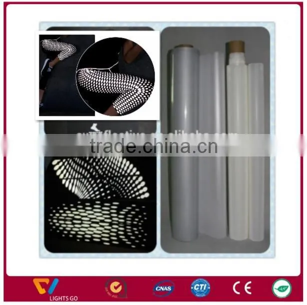 high light heat transfer printing reflective vinyl logo / reflector heat sticker label