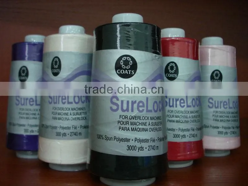 100% polyester sewing thread