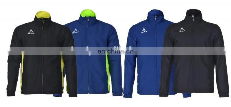 Custom football training jacket oem,waterproof soccer training jacket new model