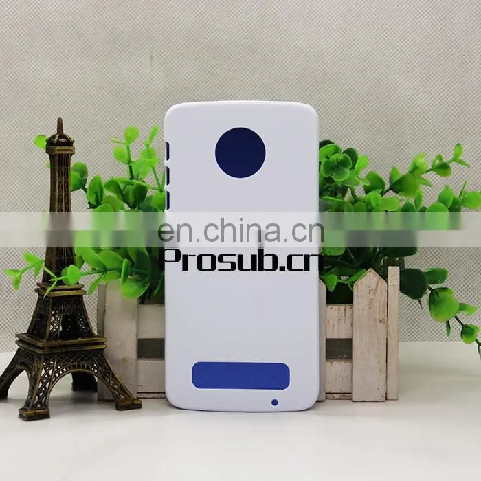 3d heat transfer diy blank smartphone case cover skin for Prosub- Moto Z Play