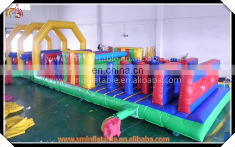 Exciting Giant Inflatable Obstacle Course,Obstacle Race For kid