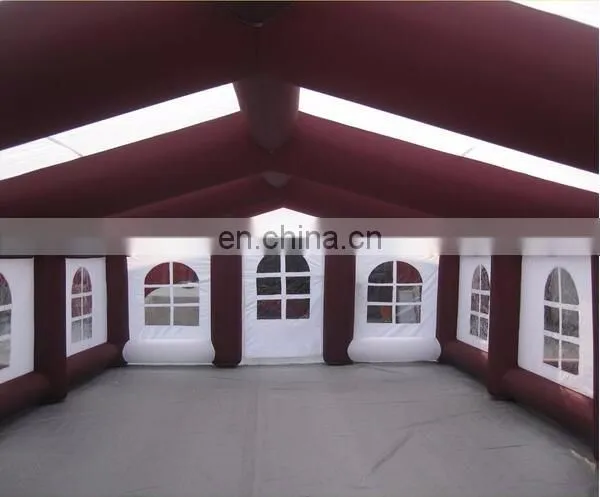 Durable inflatable air camping tent, inflatable cube bubble house for event