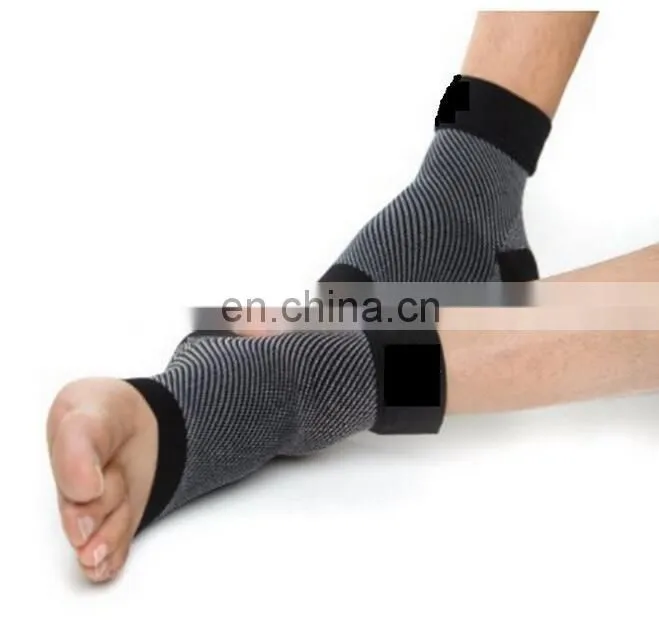 Athletic Knitted Open Toe Compression Ankle Socks For Sports#YLW-03