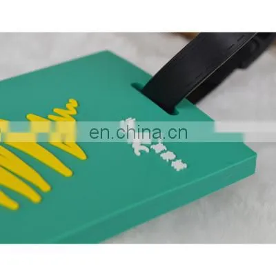 Personalised PVCTravel Baggage Bag Tag with strip