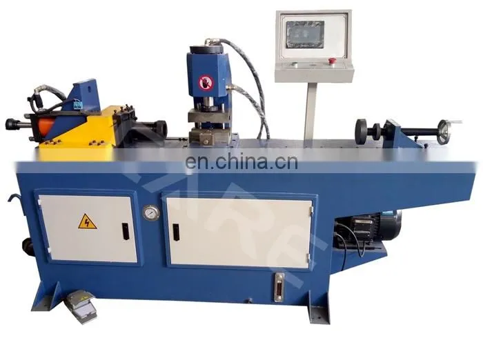 SG-I-40 Oil pressure SS pipe squeezing machine, stainless steel tube reducer, tube end edit machine