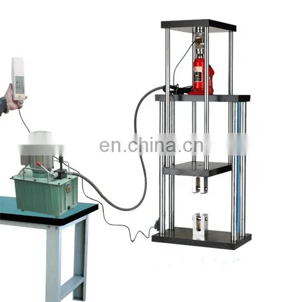 Manual ALR 20T Hydraulic Test Stand for HF Series Push Pull Force Gauge Operation