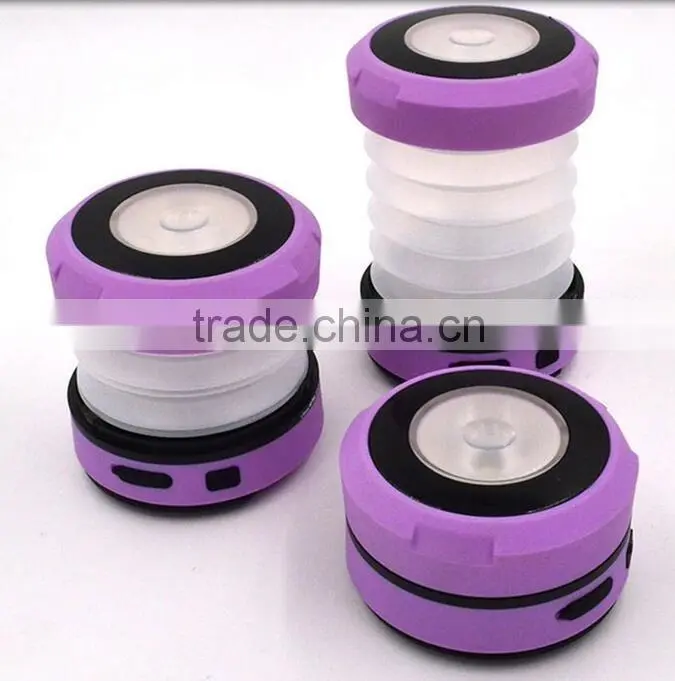 Camping Lantern with Phone Charger /Hand Crank Dynamo Lantern USB Rechargeable /Mini Collapsible LED Lantern
