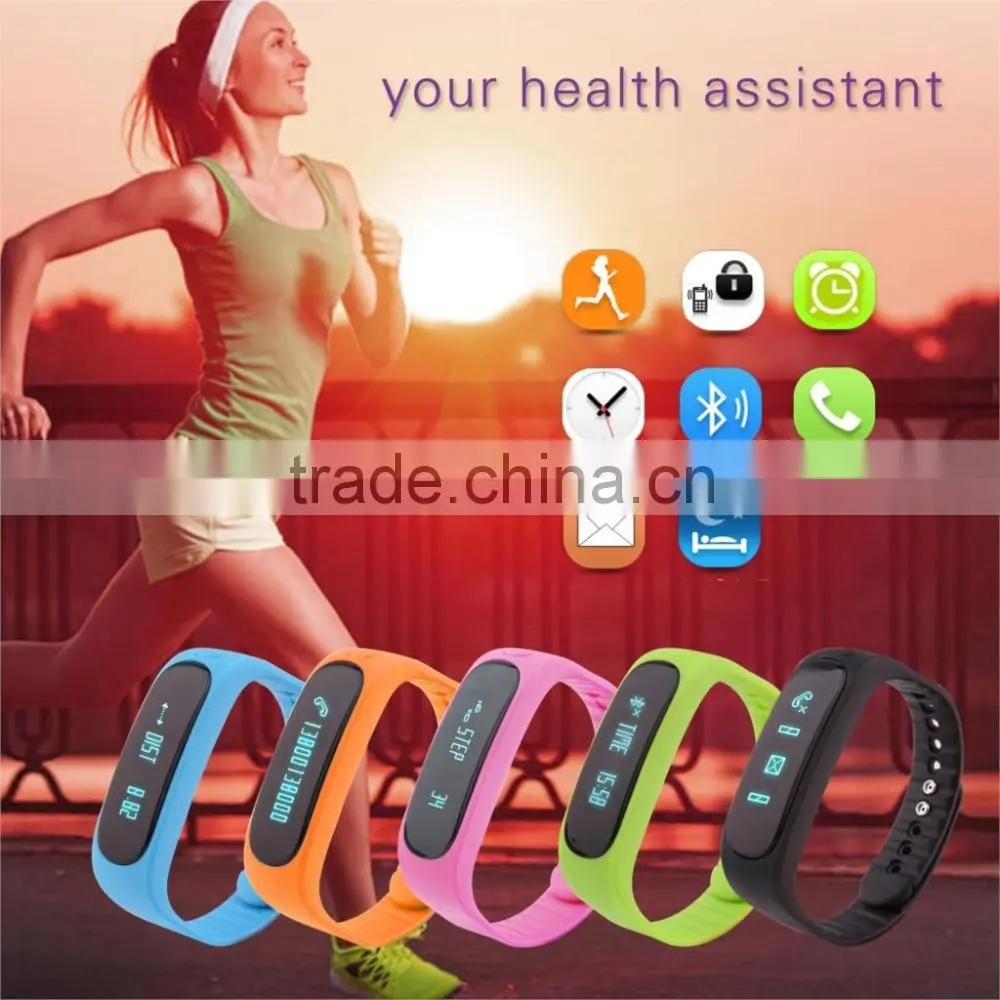 OLED screen Smart band wrist smart bracelet e02