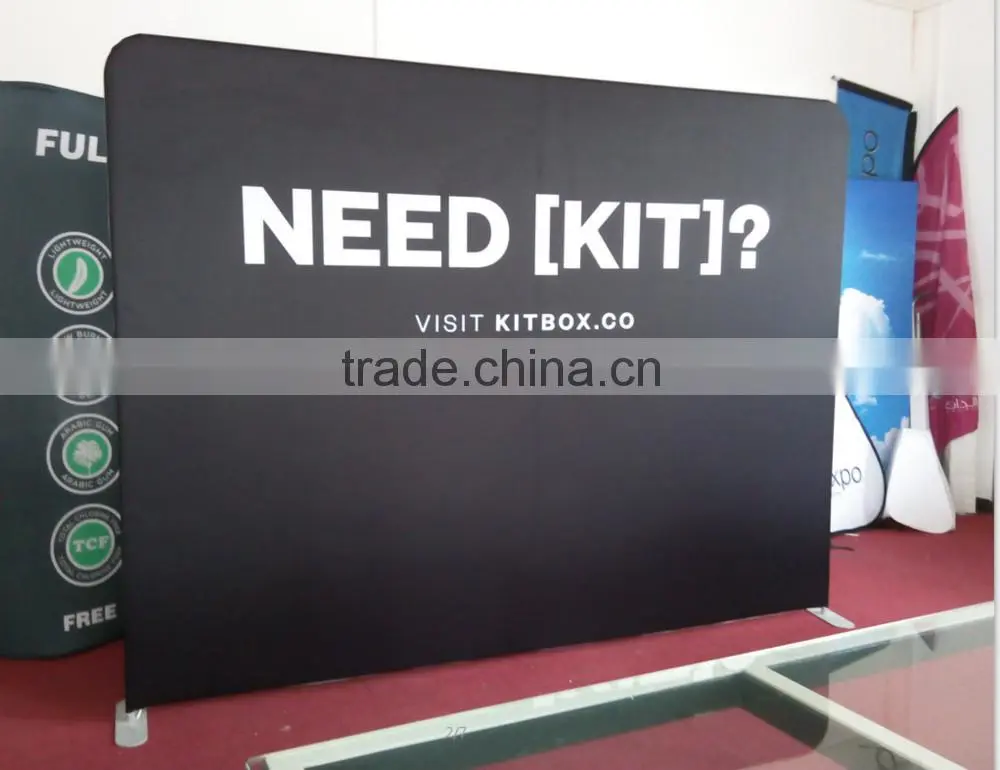 10ft Curved Tension Fabric Display rack
