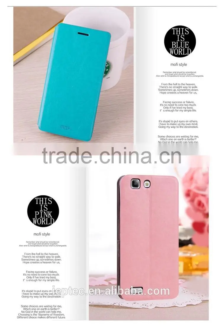 MOFi RUI Series Cell Phone PU Leather Flip Cover for vivo X3S, X3S W, Mobile Phone Case for vivo X3S