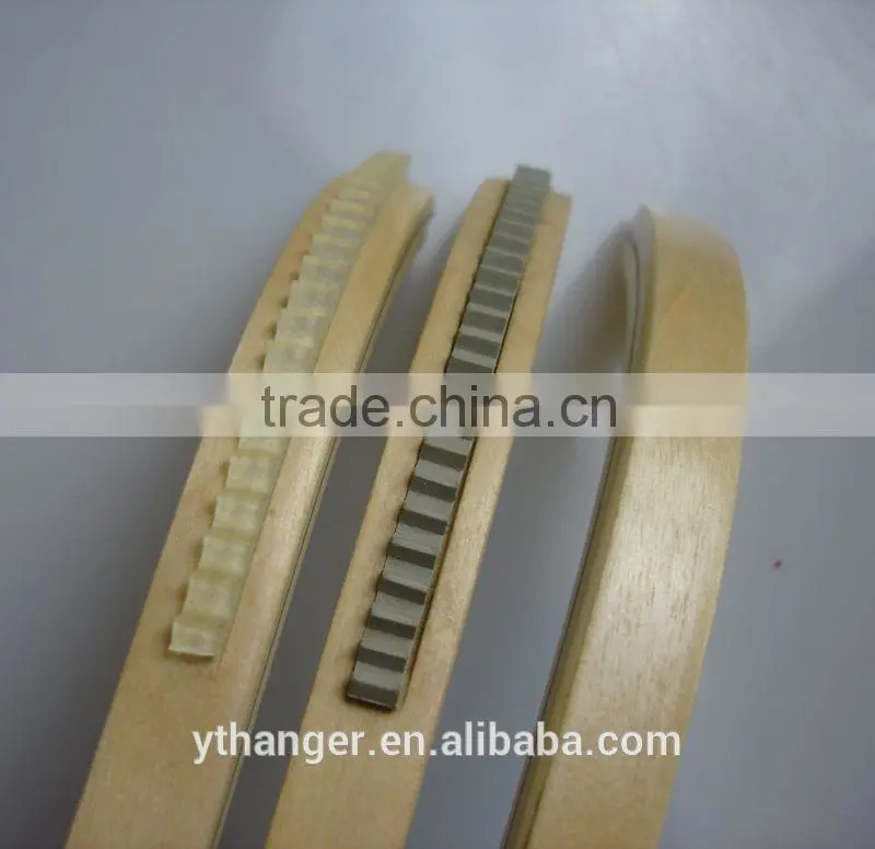 NK01 natural metal hanger laminated baby hanger