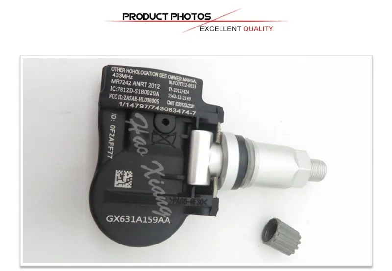 High Quality Tire Pressure Monitoring System Sensor OEM GX631A159AA For Land Rover
