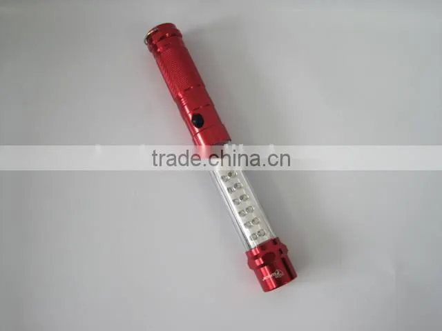 24+1 led work light magnet led inspection lamp laser flashlight