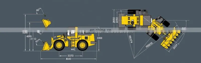 HELI 6 ton 3.5m3 bucket articulated wheel loader HE966/HL966 for sale