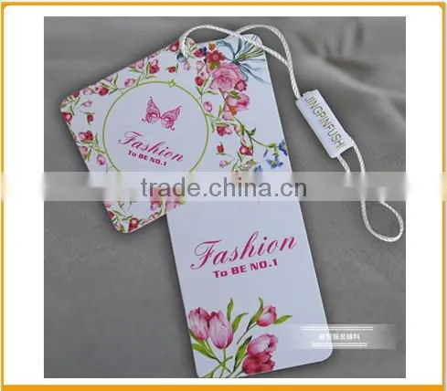 Garment card swing tag for cloth, jeans, bags and gifts