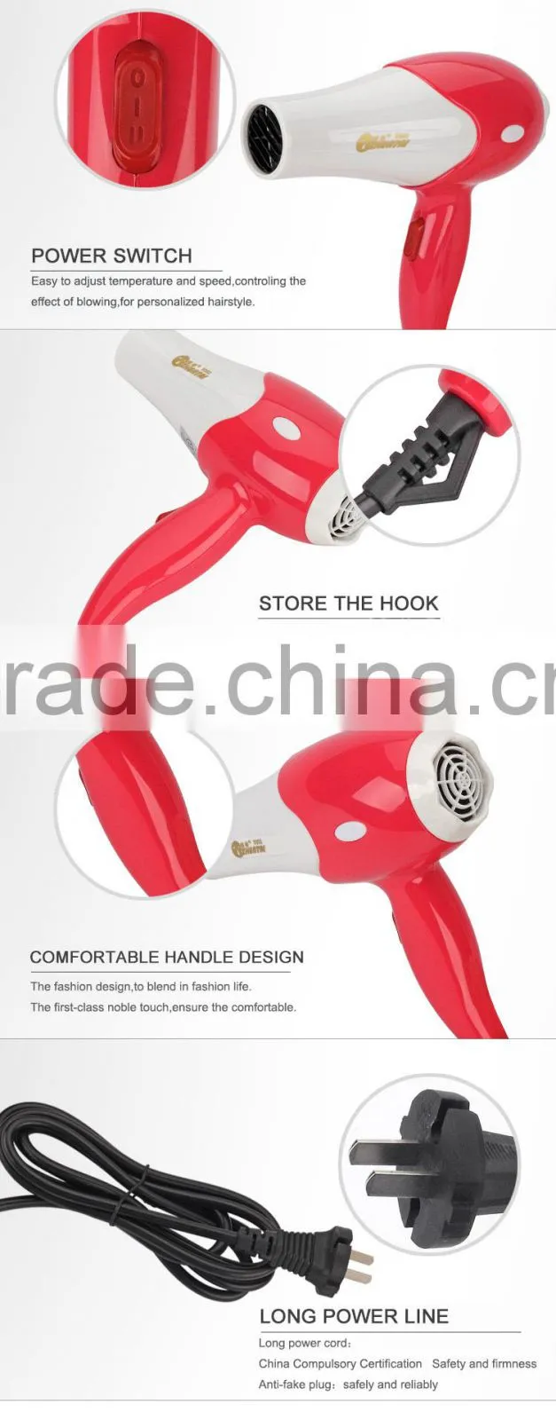 Travel Hair Dryer with Diffuser Wholesale