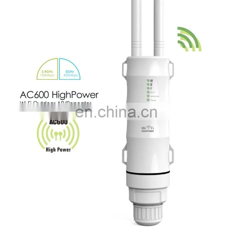 ALLINGE MDZ3249 Wifi Extender Outdoor AP/Repeater 2.4G 5G Wifi Signal Booster Dual Band 27DBm Network Booster