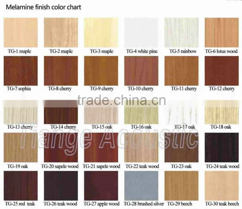 Grooved acoustic panel acoustic product in foshan