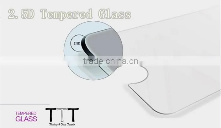 Trade assurance ! 0.26mm 9H Anti-Shock Premium tempered glass mobile screen guard for samsung note 5 OEM ODM