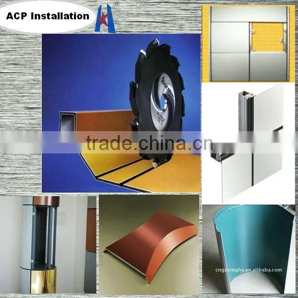 4mm PVDF aluminium composite panels acp guangzhou price