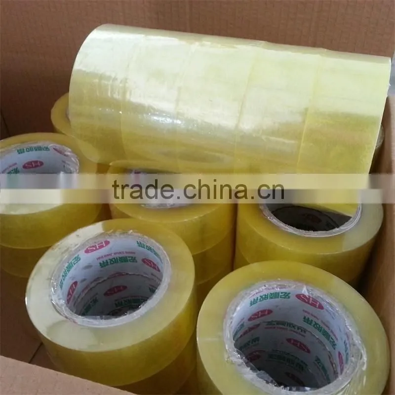 50mm Low Noise Bopp Customized Factory Packing Tape,Custom Logo/Printed Carton Sealing Adhesive Tape,Transparent/clear Tape