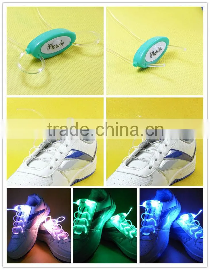 Fourth-generation LED shine shoelaces glow laces gifts outdoor sports party supplies promotional flashing shoelace