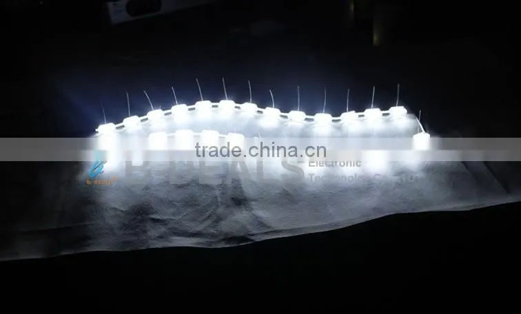 12v 24v white & amber drl led daytime running light with turning signal