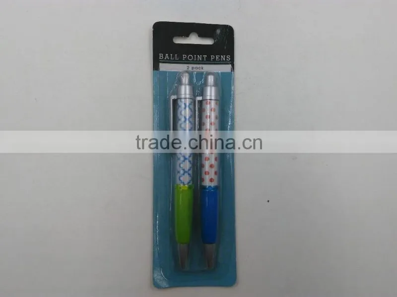 promotional ball pen telescopic plastic pen