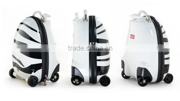 High quality remote control rc automatic children school trolley bags suitcase