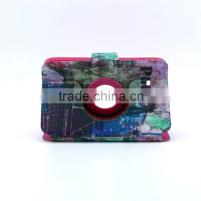 2014 hot selling Leather Case for Samsung Galaxy Tab 3 Lite T110 Case
