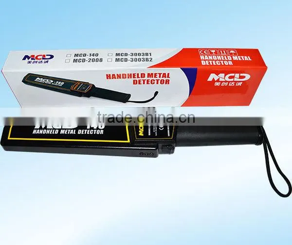 Security Protable Metal Detector MCD-140 Hand Held Super Scanner