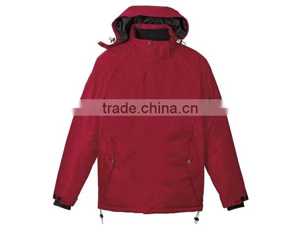 red/claret winter red college varsity jacket