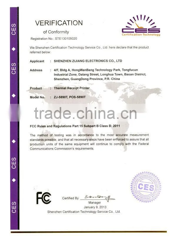 POS system low price and cost Win8 Android Linlux Chinese manufacturer Thermal Bill Printer mini portable printer