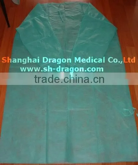 nonwoven gown, isolastion uniform, disposable gown