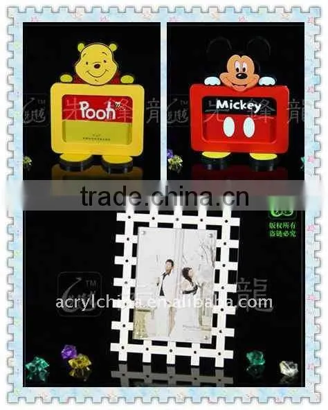 sandblast photo stand / sandblast picture frame