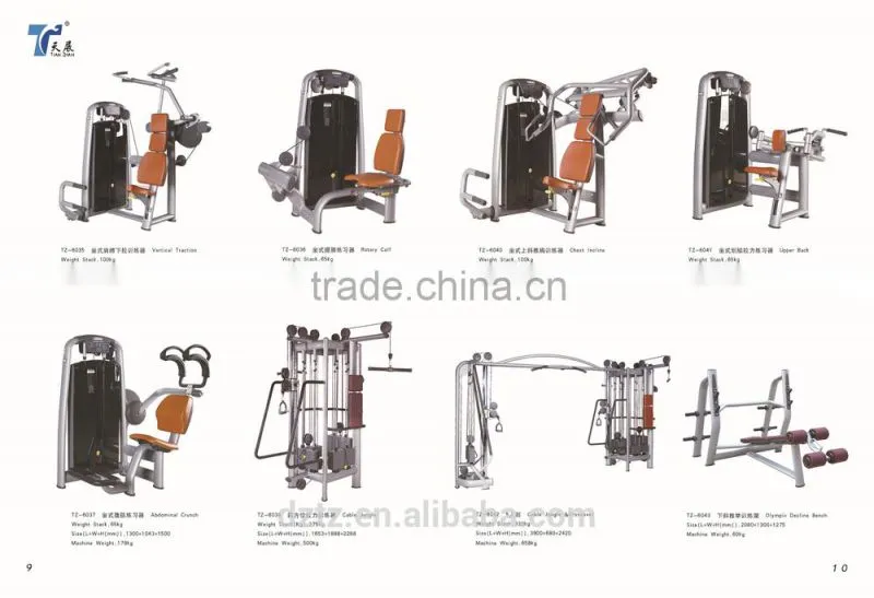Gym Equipment / New Fitness Equipment/Incline Chest Press TZ-6067