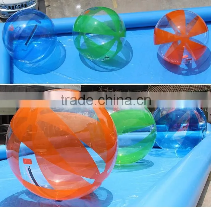 Fashionable water sports giant inflatable floating water ball