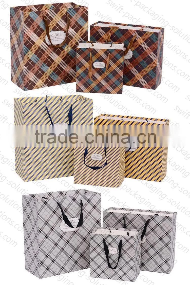 The lattice fringe fashion gift bag