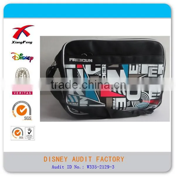 PU Leather Messenger Bag
