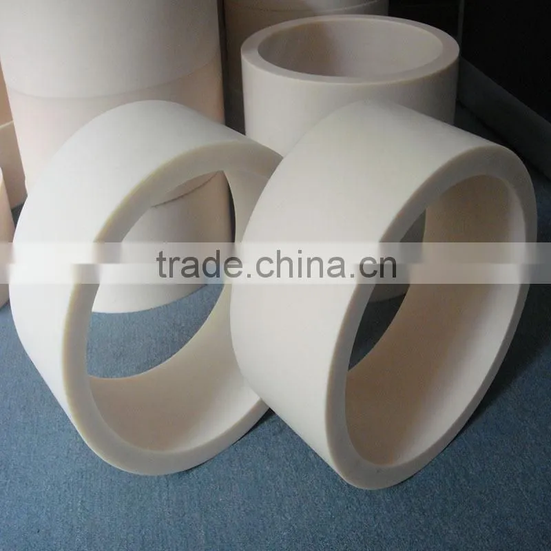 High pressure customized any diameter and length engineering white plastic pipe plastic nylon tube
