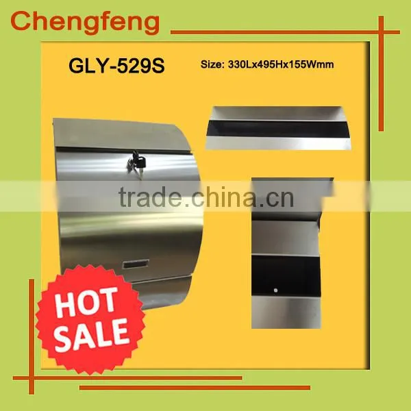 metal mailbox / stainless steel mailbox