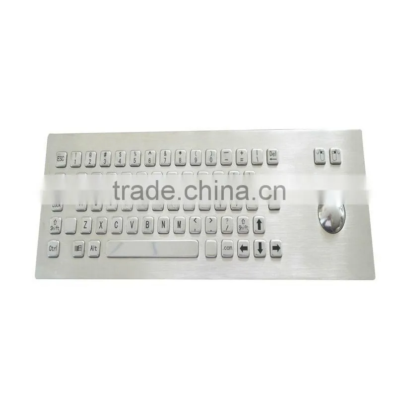 Hot sale metal mechanical keyboard with trackball