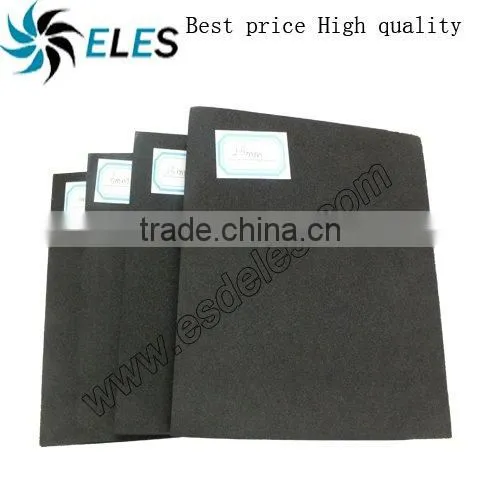 high density conductive EVA foam antistatic foam 3mm/5mm/10mm/13mm/16mm/25mm