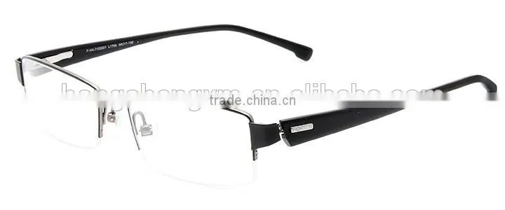 Stainless Steel Optical Reading Eyeglass Half Frame for Unisex
