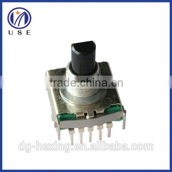 17mm band switch with 2 pole 2to 4 detents