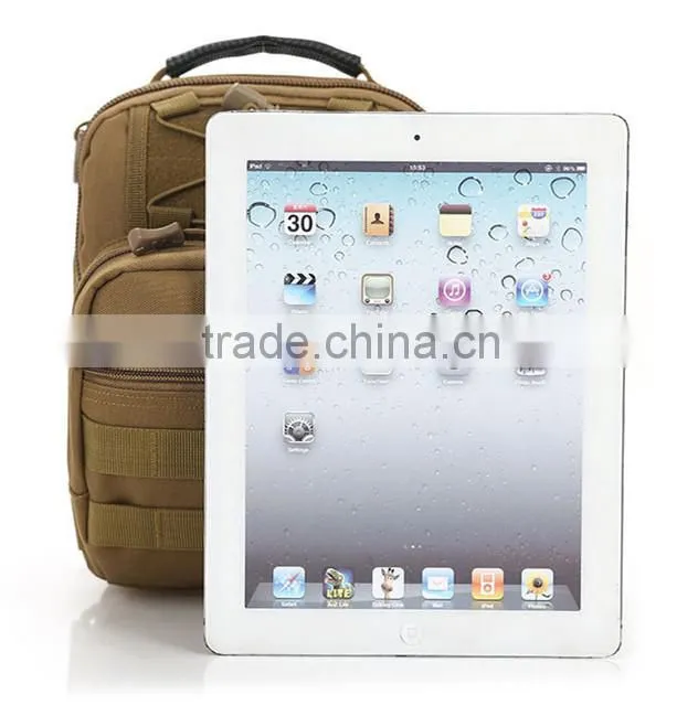Outdoor tactical camo men shoulder waist bag