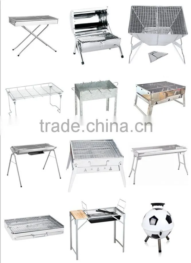 Folding portable smokeless tabletop korean bbq grill